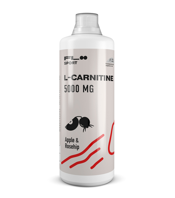L-CARNITINE 5000 mg Apple and Rose hip, 1000 мл