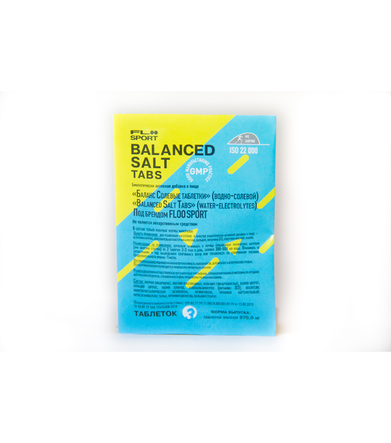 Balanced Salt Tabs Солевые таблетки 15 саше по 6 таблеток